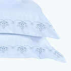 Jogo De Lençol Para Cama Queen Size Branco / Prata 100% Algod