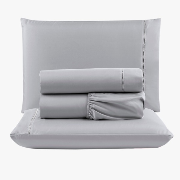 Jogo De Lençol Peletizado 400 Fios Casal 4 Peças Barato - Cas