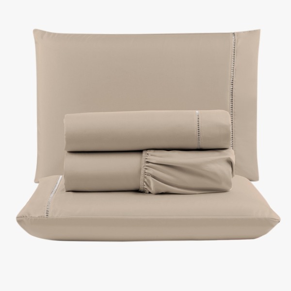 Jogo De Lençol Peletizado 400 Fios King 4 Peças Barato - Casa