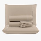 Jogo De Lençol Peletizado 400 Fios Queen 4 Peças Barato - Cas