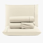 Jogo De Lençol Peletizado 400 Fios Queen 4 Peças Barato - Cas