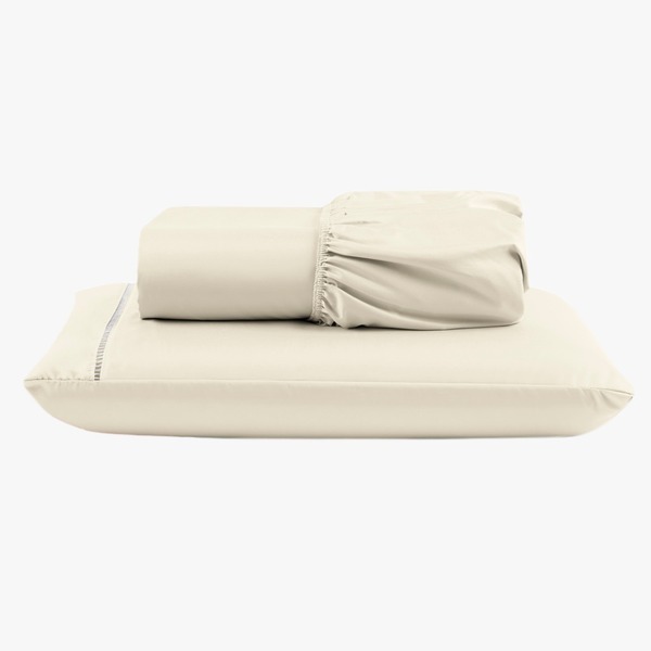 Jogo De Lençol Peletizado 400 Fios Solteiro 2 Peças Casa - Ho