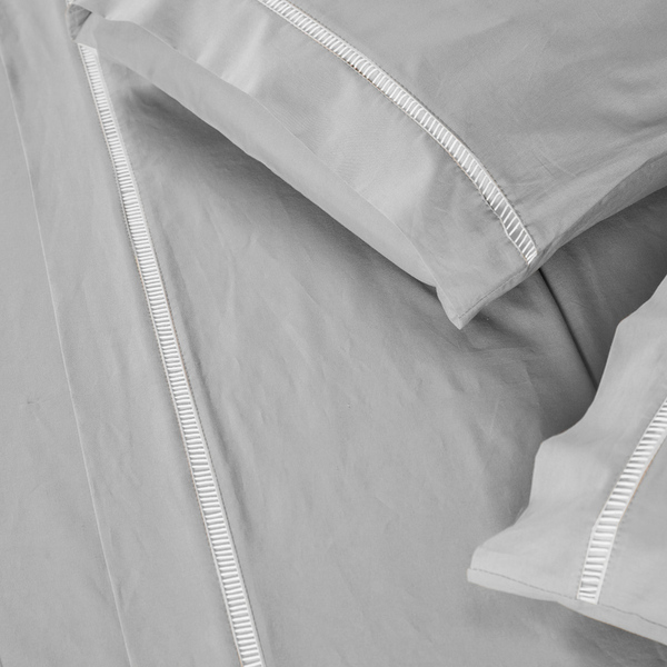 Jogo De Lençol Percal 200 Fios Suave Feito Algodão Casal 4 Pe