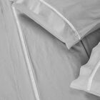 Jogo De Lençol Percal 200 Fios Suave Feito Algodão Super King