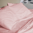 Jogo De Lençol Percal 4 Peças 400 Fios Ponto Palito King Rosê