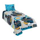 Jogo De Lençol Personagens Batman Solteiro Lepper 2 Peças Mic