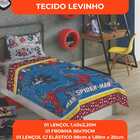 Jogo De Lençol Personagens Homem Aranha Solteiro Lepper 3 Peç