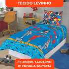 Jogo De Lençol Personagens Liga Da Justiça Solteiro Lepper 2