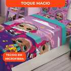 Jogo De Lençol Personagens Lol Solteiro Lepper 3 Peças Microf