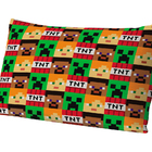 Jogo De Lençol Personagens Minecraft Solteiro Lepper 2 Peças