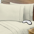 Jogo De Lençol Ponto Palito 400 Fios Com 4 Pçs  Queen Casen P