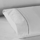 Jogo De Lençol Ponto Palito Com  3 Pçs 400 Fios  Queen Fendi