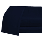 Jogo De Lençol Pousada 4pçs 400 Fios Queen Marinho Casen