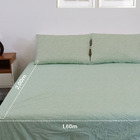 Jogo De Lençol Queen 100% Algodão Micropercal 150 Fios 3 Pçs