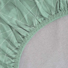 Jogo De Lençol Queen 100% Algodão Micropercal 150 Fios 3 Pçs