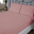 Jogo De Lençol Queen 140 Fios Dia A Dia Rosé Valle Enxovais 3