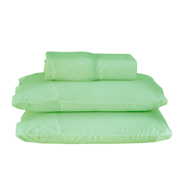 Jogo De Lençol Queen 140 Fios Dia A Dia Verde Valle Enxovais
