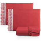 Jogo De Lençol Queen 3 Peças Basic Percal 180 Fios Lese Borda