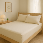 Jogo de Lençol Queen 400 Fios 3 Peças - Palha