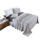 Jogo De Lençol Queen Alycia Micropercal 4pç 100% Poliéster -