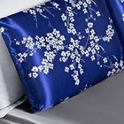 Jogo De Lençol Queen Cetim Amira 4 Peças Marinho