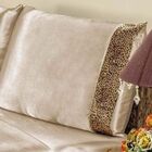 Jogo De Lençol Queen Cetim Oncinha Safari 4 Peças - Bronze