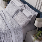 Jogo De Lençol Queen Classic Estampado 160 Fios 4 Peças - Poa