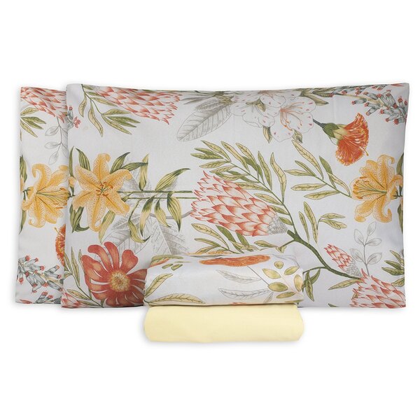 Jogo De Lençol Queen Essencialle 150 Fios 4 Peças - Tropical