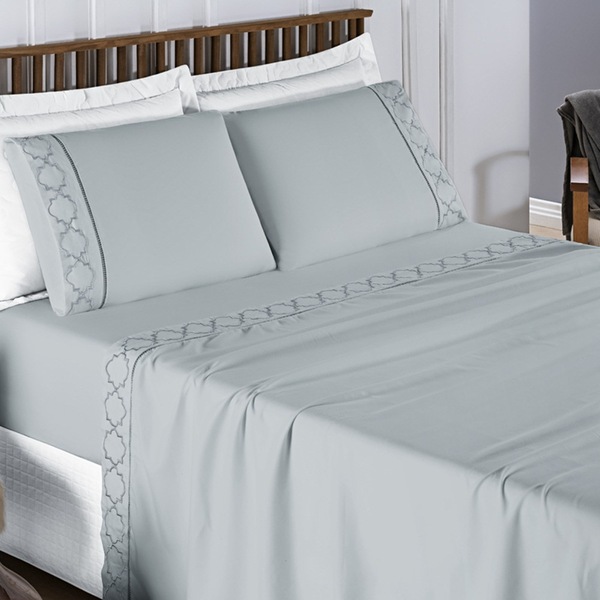 Jogo De Lençol Queen Infinity Micropercal 300 Fios Toque De A