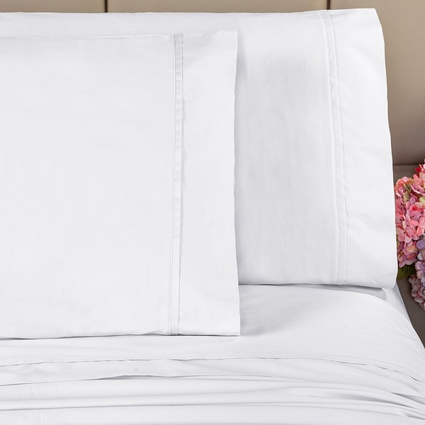 Jogo De Lençol Queen Kira Percal 400 Fios Acetinado 4 Peças -