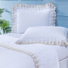 Jogo De Lençol Queen Mistral Percal 200 Fios 100% Algodão 4 P