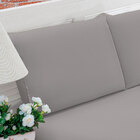 Jogo De Lençol Queen Pati Liso 03 Peças Cinza