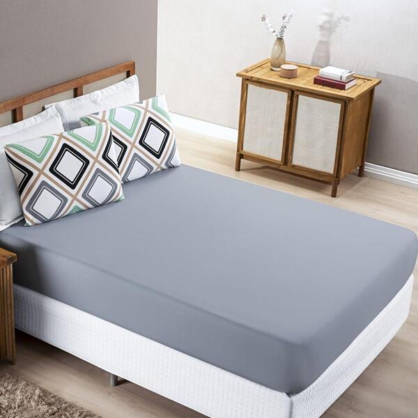 Jogo De Lençol Queen Quality Malha 100% Algodão 3 Peças - Har