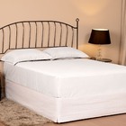 Jogo De Lençol Queen Slim Percal 200 Fios 3 Peças - Branco