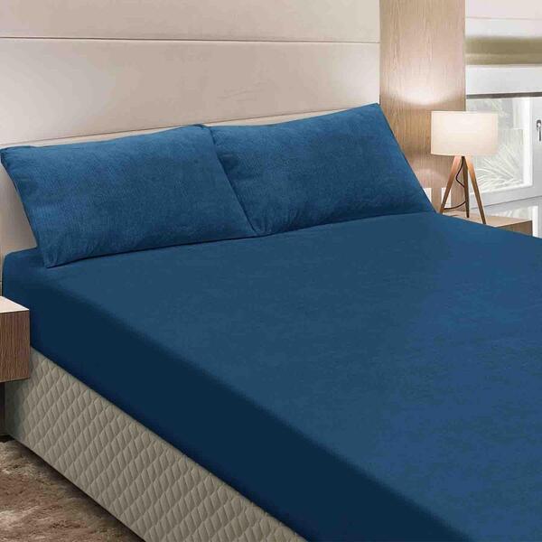 Jogo De Lençol Queen Trevalla Confort Plush 3 Peças Leroy Merlin