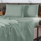 Jogo De Lençol Royal King 4 Peças Percal 400 Fios Detalhe Dra