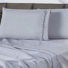 Jogo De Lençol Royal King 4 Peças Percal 400 Fios Detalhe Dra