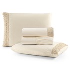 Jogo De Lençol Rubi Casal 4 Pçs 100% Algodão 200 Fios Ponto P