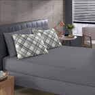 Jogo De Lençol Simples Queen Size Em Rolinho Malha 100% Algod