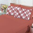 Jogo De Lençol Simples Queen Size Em Rolinho Malha 100% Algod