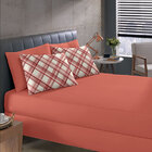 Jogo De Lençol Simples Queen Size Em Rolinho Malha 100% Algod