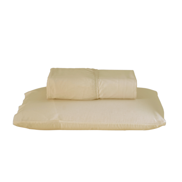 Jogo De Lençol Solteiro 140 Fios Dia A Dia Caqui Valle Enxova