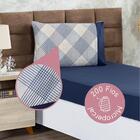 Jogo De Lençol Solteiro 2 Peças Estampado Urbe 200 Fios Flora