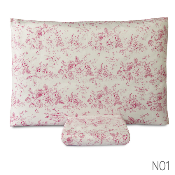 Jogo De Lençol Solteiro 2 Peças Percal 200 Fios Jazz Estampad