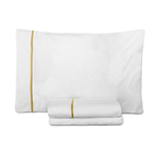 Jogo De Lençol Solteiro 3 Peças Percal 100% Algodão 140 Fios