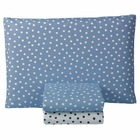 Jogo De Lençol Solteiro Compose 160 Fios Estampado 3 Peças -