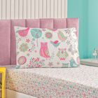 Jogo De Lençol Solteiro Corujinha 2 Peças