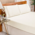 Jogo De Lençol Solteiro Elegance 200 Fios 2 Peças - Palha - 8