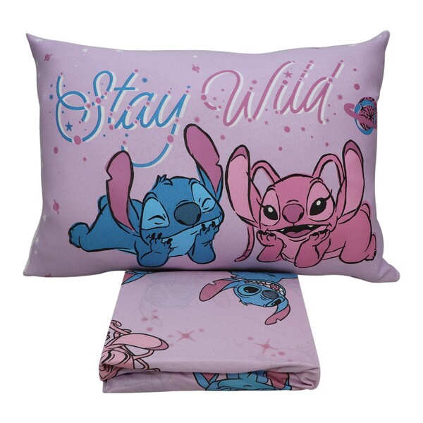 Jogo De Lençol - Solteiro - Infantil - Disney - Stitch E ...