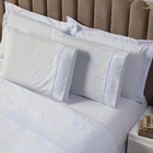 Jogo De Lençol Solteiro Liso 2 Peças Com Ponto Palito Percal